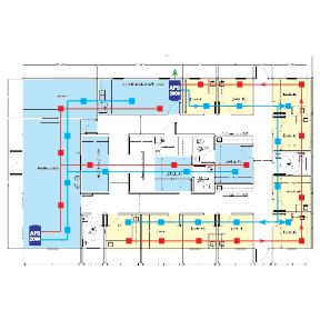 UVC Air Purifying System Medical Example