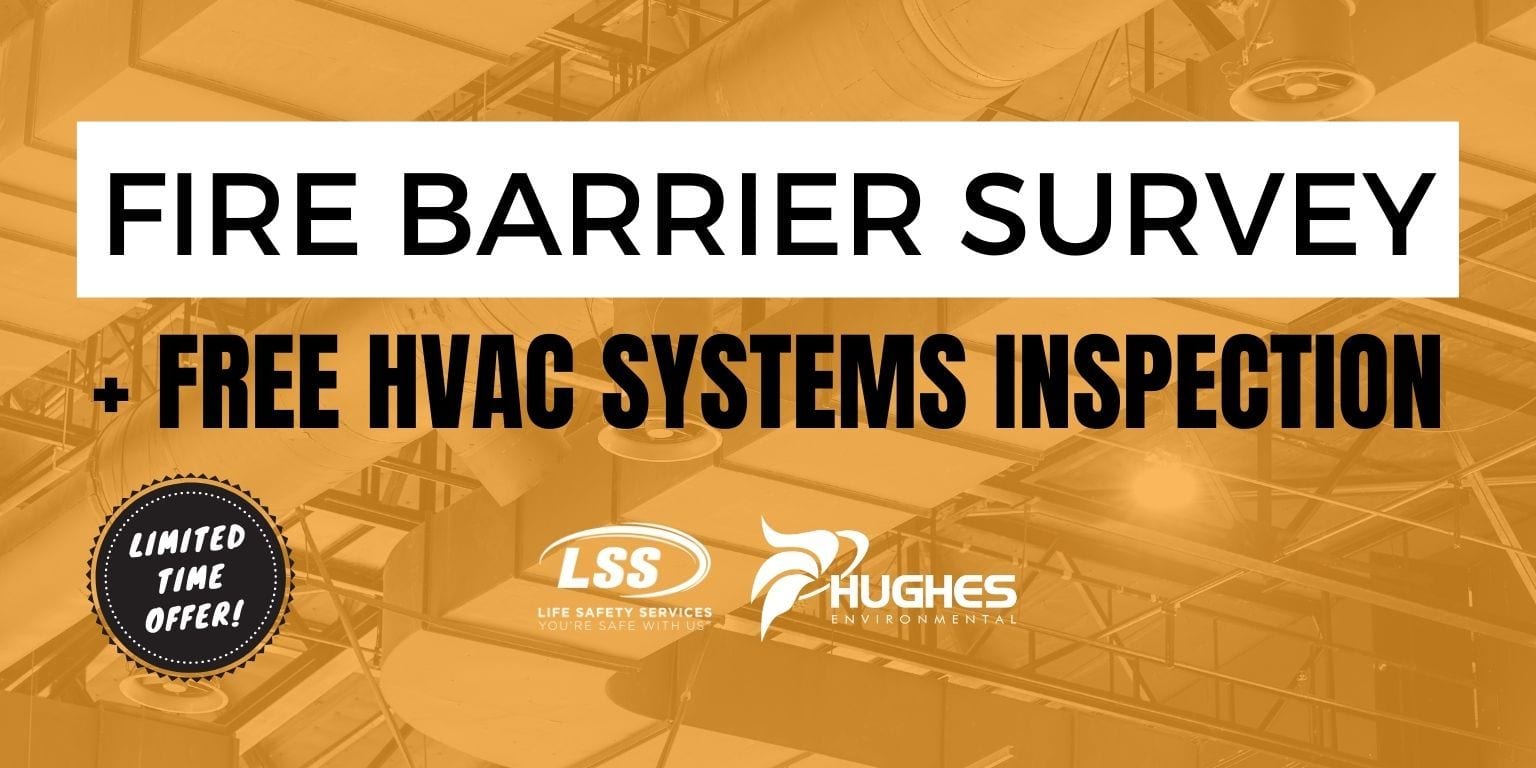 Fire Barrier Service + Free HVAC Inspection promo Blog Image